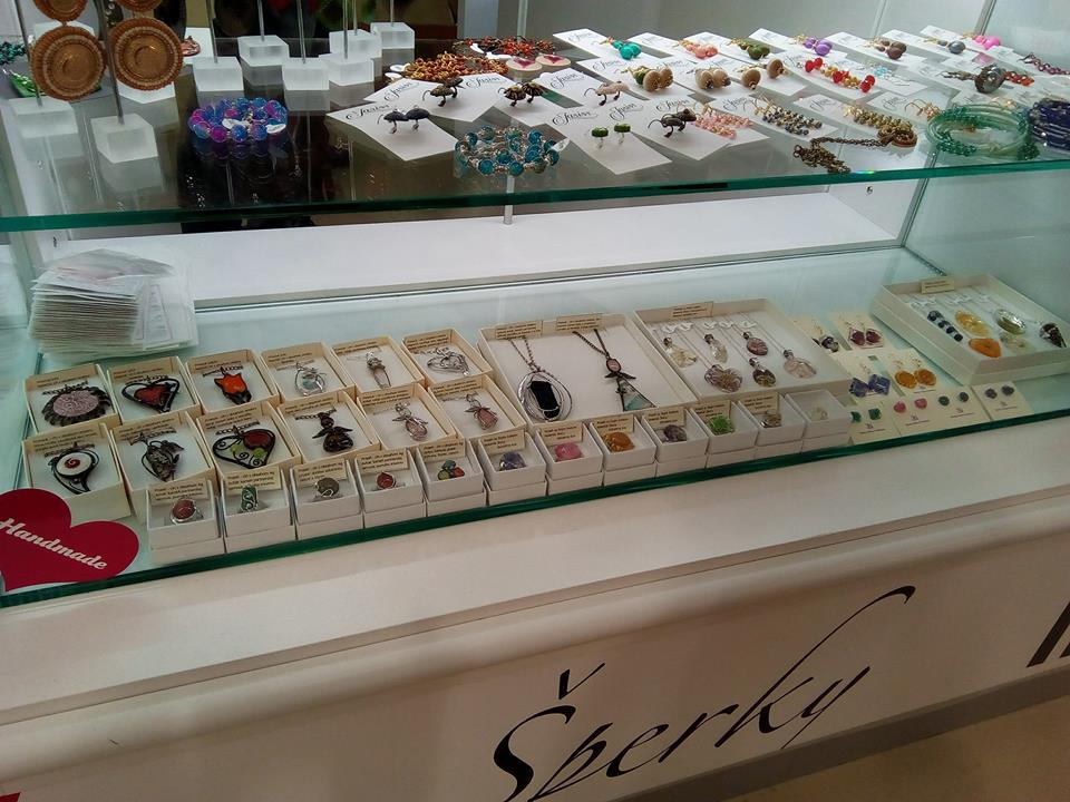 handmade šperky v ochode v Nitre