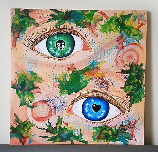 Obraz - Zamilované oči